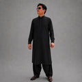 Black Unstitched Fabric
