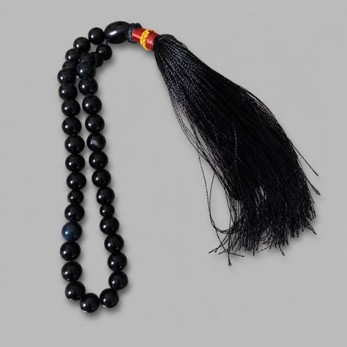 Premium Black Tasbeeh (99 Beads) – Islamic Prayer Beads for Daily Dhikr & Gift