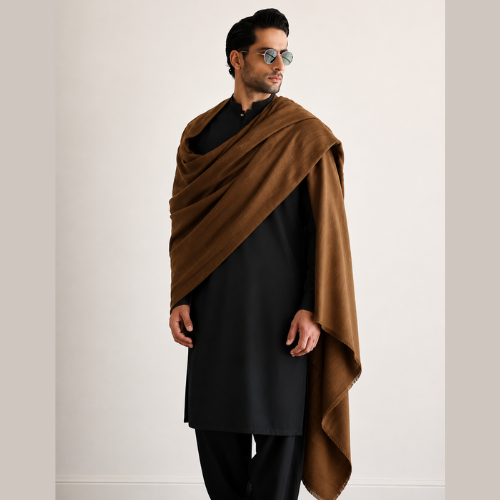 Premium Winter Shawl for Men – Soft, Warm & Elegant Wrap